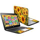 Mightyskins Skin Compatible with Hp Chromebook 11 G5 11.6" Wrap Cover Sticker Skins Sunflowers