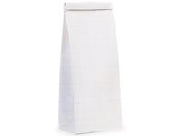 Tin Tie Coffee Bag 1000 Count- 1 LB - White