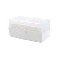 Housewares First Aid Box, Plastic Portable Home Storage Medicine Box Home Emergency Medical Box Medicine Box, Size 31 * 18 * 16 cm