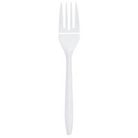 Karat U2040W PS Medium Weight Forks - White (Case of 1000)