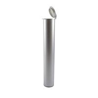 Pre-Roll Doob Tubes Opaque Silver 116 mm Squeeze Pop Top (100 Pack)