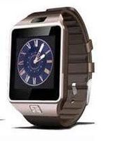 DZ09 Smartwatch Heartrate Test Bluetooth Smart Watch Wristwatch Smartwatch with Pedometer Anti-lost Camera for Iphone Samsung Huawei Android Phones by Heshi Inc (Golden)