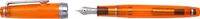 Sailor Professional Gear Transparent Slim Orange ST 14K Gold Rhodium Plating Fine Point Fountain Pen - 11-9047-273