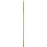 Vikan 29386 Fiberglass Handle with Threaded Tip, 1-7/32" Diameter, 59", Yellow