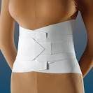 Ny Ortho Dual Compression Single Overlapping Lumbosacral Support (Large 34"-38")