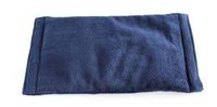 Microwave Heating Pad, Hot Cold Therapy, Plush Velour Cover, 100% Natural, Corn Filling, Handcrafted in The USA, Back, Neck Pain, Arthritis, Cramps (Navy Blue)