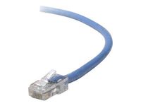 Belkin A3L791-25-BLU Patch cable - RJ-45 (M) - RJ-45 (M) - 25 ft - UTP - CAT 5e - blue - B2B - for Omniview SMB 1x16, SMB 1x8, OmniView IP 5000HQ, OmniView SMB CAT5 KVM Switch