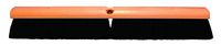 Magnolia Brush 455-1824LH 24 in. Black Push Broom Tampico Fiber