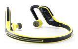 Motorola S11 HD Wireless Stereo Headphones - Retail Packaging - Black/Orange