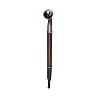 Tobacco Smoking Pipe Set，Traditional Retro Long Tobacco Pipes Rod Sandalwood Material