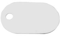 Burndy 145PTAG Nylon 94V0 Rated Plastic Tag, for Telecom, Transportation and OEM Market, White (Pack of 25)
