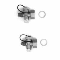 Rehau 250226 1 Inch Bspp Air Vent/Boiler Drain Combination Set