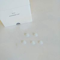 Hearing Amplifier Accessories Domes Earplugs Catheter Tube Replacement Left and Right Dome， Small， 5 Pieces/Pack