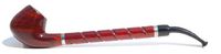 F.E.S.S. Genuine Signature Series II Spiral Mini Churchwarden Tobacco Smoking Pipe with Gift Box