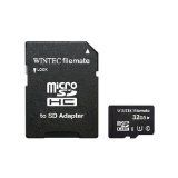 Wintec filemate Pro Plus 32GB UHS-I U1 microSDHC C10 Card w Adapter Retail(3FMUSD32GU1PI-R)