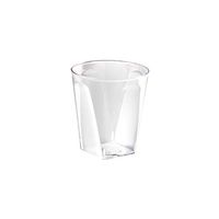 Party Essentials N204021 Square Shot Glasses, 2 oz., Clear (Pack of 800)