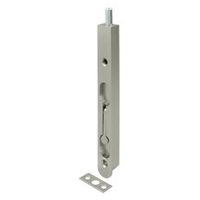 Deltana 7FBZ15 Flush Bolts 7" Flush Bolt, Zinc Satin Nickel