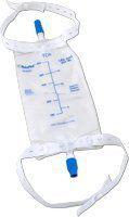 Leg Drainage Bag With Twist Valve, Fabric, 600 ML, Latex Free, 48/CS