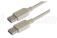 L COM CSMUAA-1M Cable USB Type A/A 1MTR