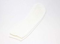 GBM Geckos - Plush Double Tread Non-Slip Safety Socks 6-Pack (White, Bariatric)