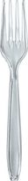 Solo HSCFX-0090 Heavy Weight PS Clear Fork Boxed (Case of 1000)