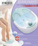 Homedics Bb50 Bubble Mate Luxury Foot Bubbler with Heat