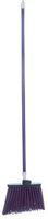 Carlisle 4108368 Sparta Duo-Sweep Unflagged Angle Broom with Fiberglass Handle, 54" Length, Purple