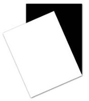 25 Black and White 16 x 20 Matboard Blanks - Framing Blanks