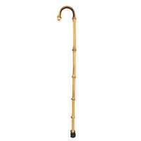 LFFME Old Man's Walking Stick, Disabled&Elderly Lightweight Non-Slip Bamboo Crutch, Hiking Sticks/Walking Poles for Balance, Mobility Aid(80cm~100cm),85cm