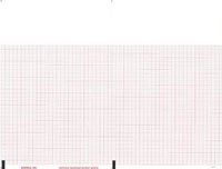 PT# -7979 PT# # 7979- Paper EKG/ECG 3-Channel Perforated 8.5x5.5" Orange Grid 300/Pk by, Burdick