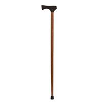 Brazos 37" Handcrafted Wenge Handle Select Wood Walking Cane for Men and Women, Bubinga Shaft, Made in The USA