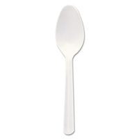DCCS5BW - Dart Bonus Polypropylene Cutlery, 5amp;quot, Teaspoon, White