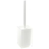 Gedy Rainbow Modern Toilet Brush Holder, White