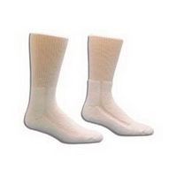 Salk Company 8435551Pk Healthdri Acrylic Diabetic Sock Size 9 - 11, White,Salk Company - Pair 2