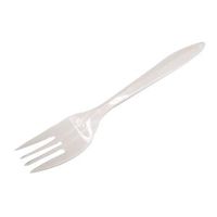 Medium Weight Fork White, Polypropylene | 1000/Case
