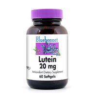 Bluebonnet Nutrition, Lutein, 20 mg, 60 Softgels