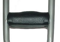 Thomas Fetterman Leather Saddle Grips for Crutches, Black, Pair