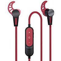 Vivitar Bluetooth Earphones with Built-in Microphone & Music Control (Red)
