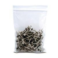 100 3x4 Clear Plastic Zipper ZipTop Poly Locking Reclosable Bags 2 MiL By ValueMailers …