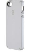 Speck Products CandyShell Glossy Case for iPhone 5 - Retail Packaging - White/Grey