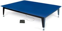 Bariatric Electric Mat Platform, color blue, Model 1427-57-113