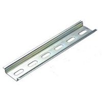 DIN Rail, 35x7.5mm, Zinc-Plated Steel, 18/25mm Slot