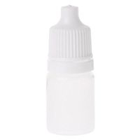 XISAOK Empty Plastic Squeezable Dropper Bottles Eye Liquid Dropper Container 5ml