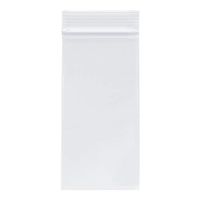 Plymor Zipper Reclosable Plastic Bags, 2 Mil, 3" x 6" (Pack of 200)