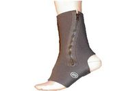 Alpha Medical Neoprene Slip-On Ankle Support with Zipper (Medium)