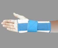Alpha Medical Soothing Eastic Carpel Tunnel Wrist Brace with Rigid Palm Splint. L3908 (Large Black Right)