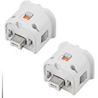 REDGO 2X Motion Plus Adapter Sensor for Nintendo Wii Wii U Remote Controller White