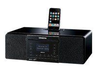 Sangean DDR-63 WiFi Internet Radio/FM-RBDS/Aux-in/CD/USB/SD All-in-One Tabletop Wooden Cabinet Musical System Compatible with iPod, Black, WiFi Internet Radio (over 15,000 Stations worldwide)/FM-RBDS