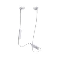 Audio-Technica ATH-CKR35BTSV Sound Reality Bluetooth Wireless In-Ear Headphones with In-Line Mic & Control, Silver