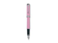 Aurora Talentum Finesse Pink w/ Chrome Trim Bold Point Fountain Pen - AU-D13P-B